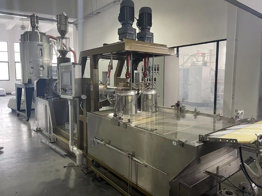 Monofilament Extrudermachine voor Industriële Structuur of Netten 0.150.5mm